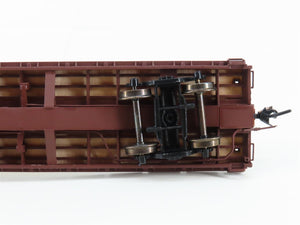 HO Scale InterMountain 46409-16 BNSF Railway 60' Wood Deck Flat Car #585032