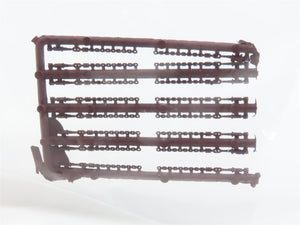 HO Scale InterMountain 46409-14 BNSF Railway 60' Wood Deck Flat Car #585015