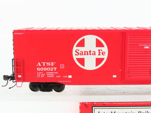 HO InterMountain 46915-02 ATSF Santa Fe Super Shock Control 60' Box Car #609027