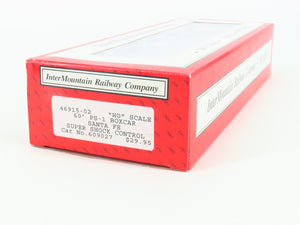 HO InterMountain 46915-02 ATSF Santa Fe Super Shock Control 60' Box Car #609027