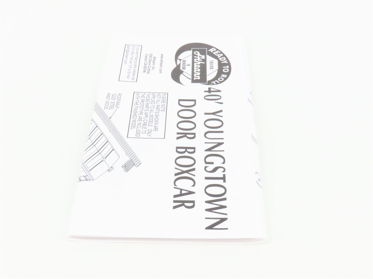 HO Scale Athearn 70390 PRR &quot;Merchandise&quot; 40&#39; Youngstown Door Box Car #31001