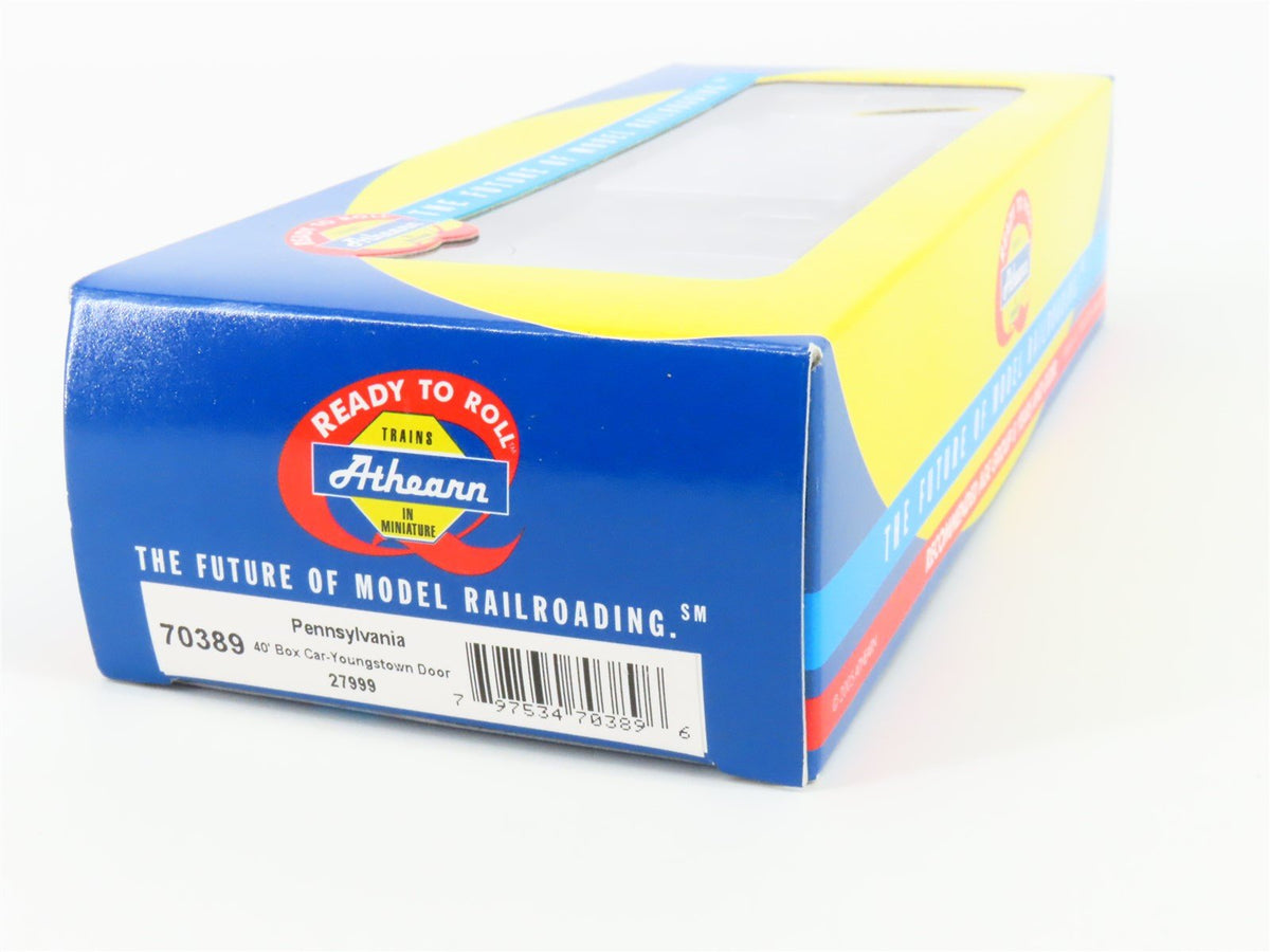 HO Scale Athearn 70389 PRR &quot;Merchandise&quot; 40&#39; Youngstown Door Box Car #27999