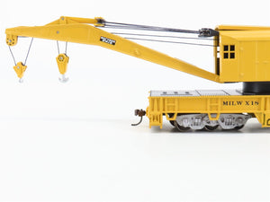 HO Scale Athearn 75373 MILW Milwaukee Road 200-Ton Crane/Tender