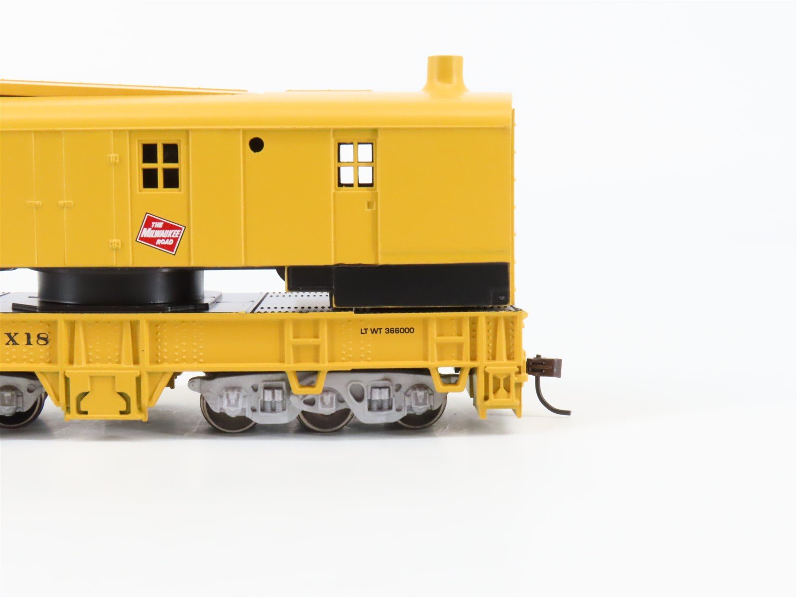 HO Scale Athearn 75373 MILW Milwaukee Road 200-Ton Crane/Tender