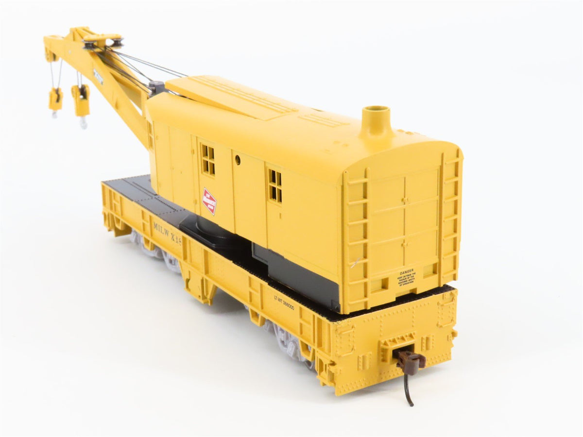 HO Scale Athearn 75373 MILW Milwaukee Road 200-Ton Crane/Tender