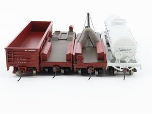 HO Scale Athearn 92160 SP Southern Pacific 4-Car Work Train w/ John Deere Load