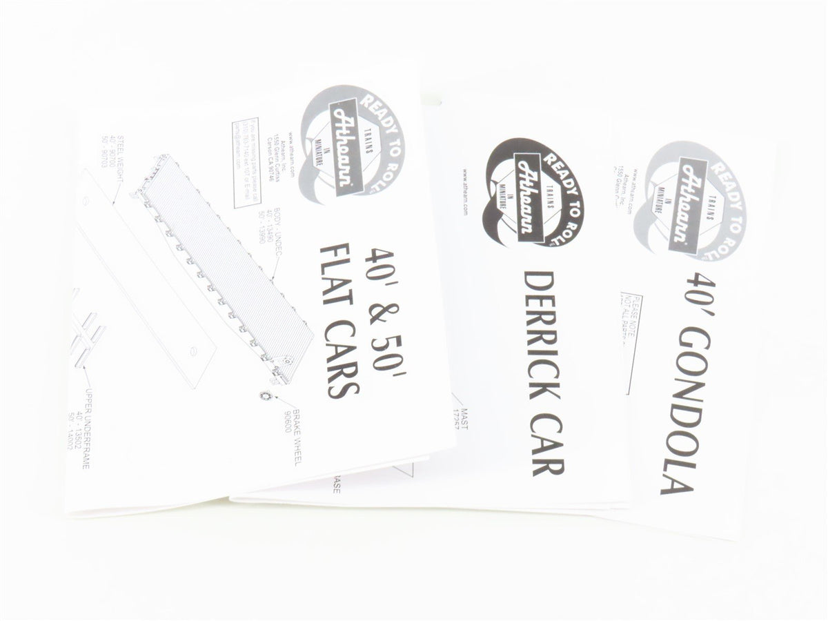 HO Scale Athearn 92160 SP Southern Pacific 4-Car Work Train w/ John Deere Load