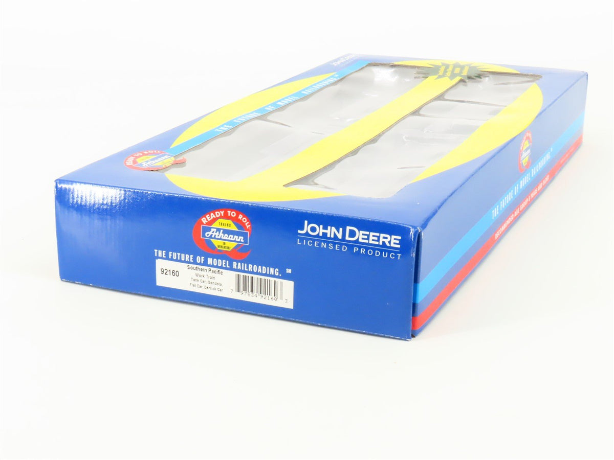 HO Scale Athearn 92160 SP Southern Pacific 4-Car Work Train w/ John Deere Load