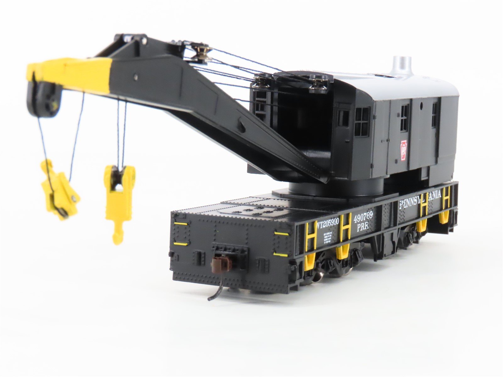 HO Scale Athearn 75389 PRR Pennsylvania 200-Ton Crane/Tender