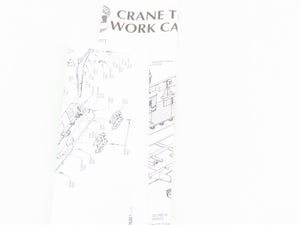 HO Scale Athearn 75389 PRR Pennsylvania 200-Ton Crane/Tender