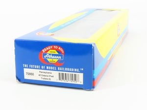 HO Scale Athearn 70950 PRR Pennsylvania 40' Exterior-Post Trailers (2)