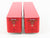 HO Scale Athearn 70949 PRR Pennsylvania 40' Exterior-Post Trailers (2)