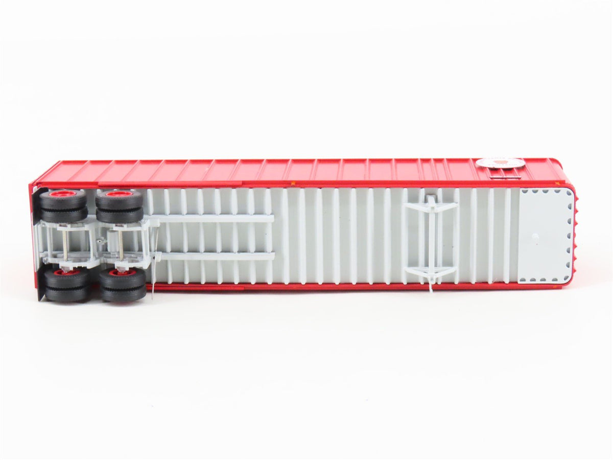 HO Scale Athearn 70949 PRR Pennsylvania 40&#39; Exterior-Post Trailers (2)