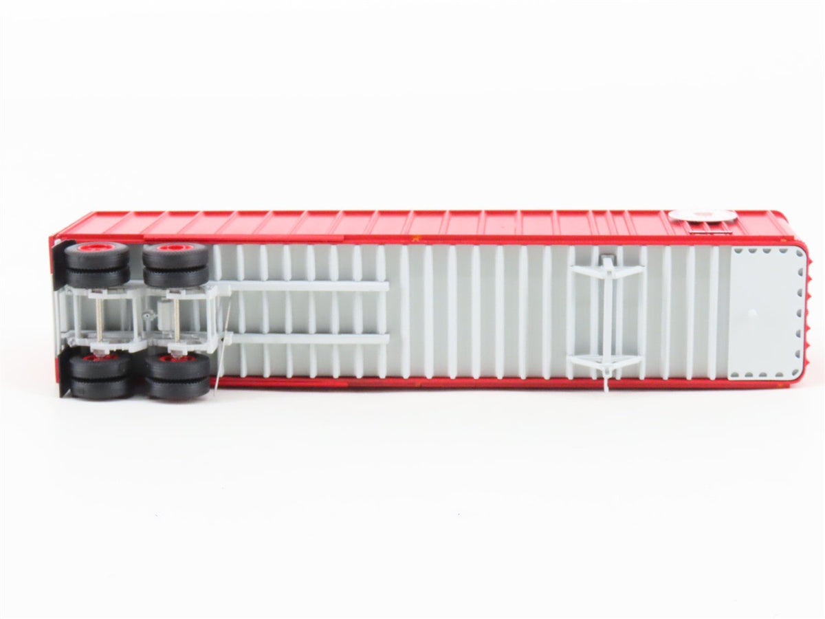 HO Scale Athearn 70949 PRR Pennsylvania 40&#39; Exterior-Post Trailers (2)