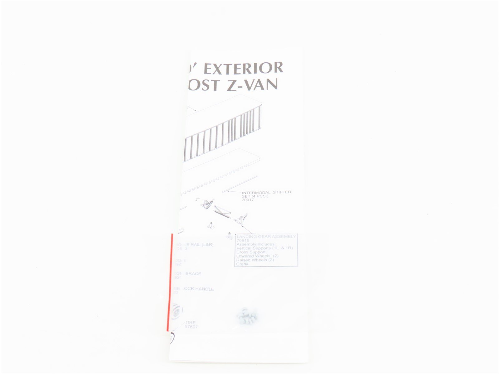 HO Scale Athearn 70949 PRR Pennsylvania 40' Exterior-Post Trailers (2)