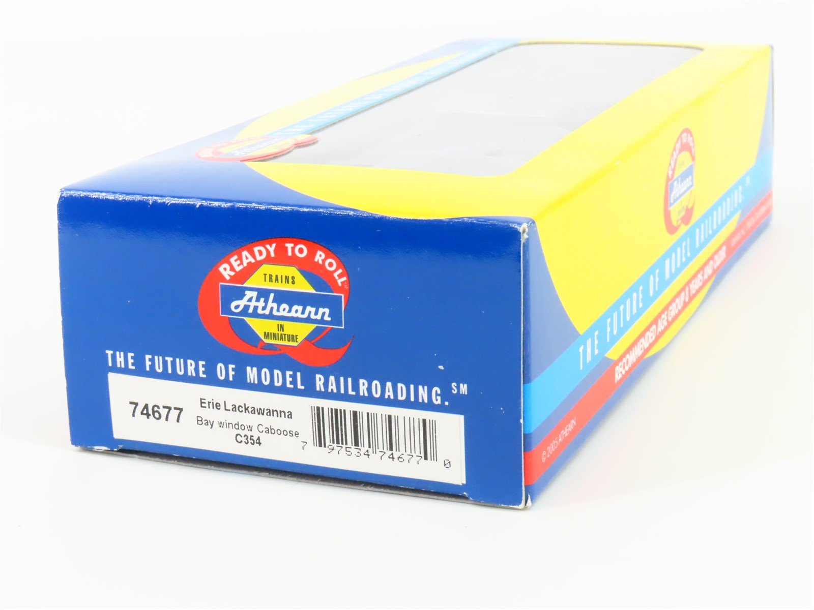 HO Scale Athearn 74677 EL Erie Lackawanna Bicentennial Bay Window Caboose #C354