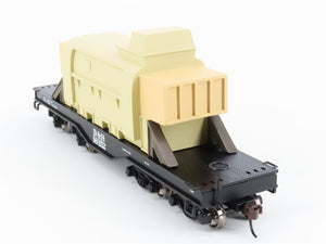 HO Scale Athearn 92244 D&H Delaware & Hudson Heavy Duty Flat Car #16152 w/ Load
