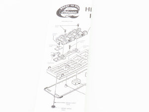 HO Scale Athearn 92244 D&H Delaware & Hudson Heavy Duty Flat Car #16152 w/ Load