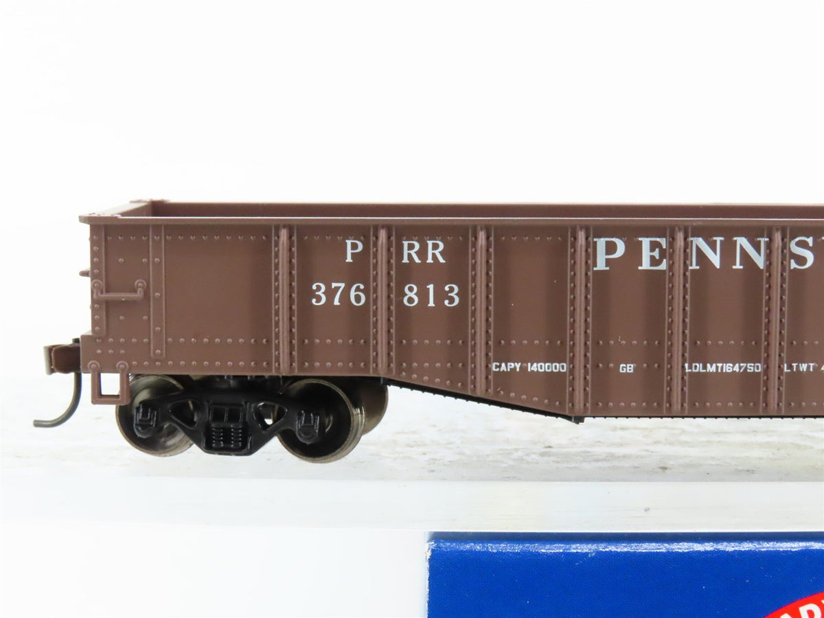 HO Scale Athearn 91447 PRR Pennsylvania 50&#39; Gondola #376813 w/ Coil Load