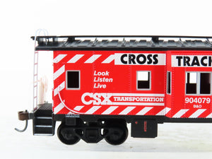 HO Scale Athearn 7454 CSX-OLS Operation Lifesaver Bay Window Caboose #904079