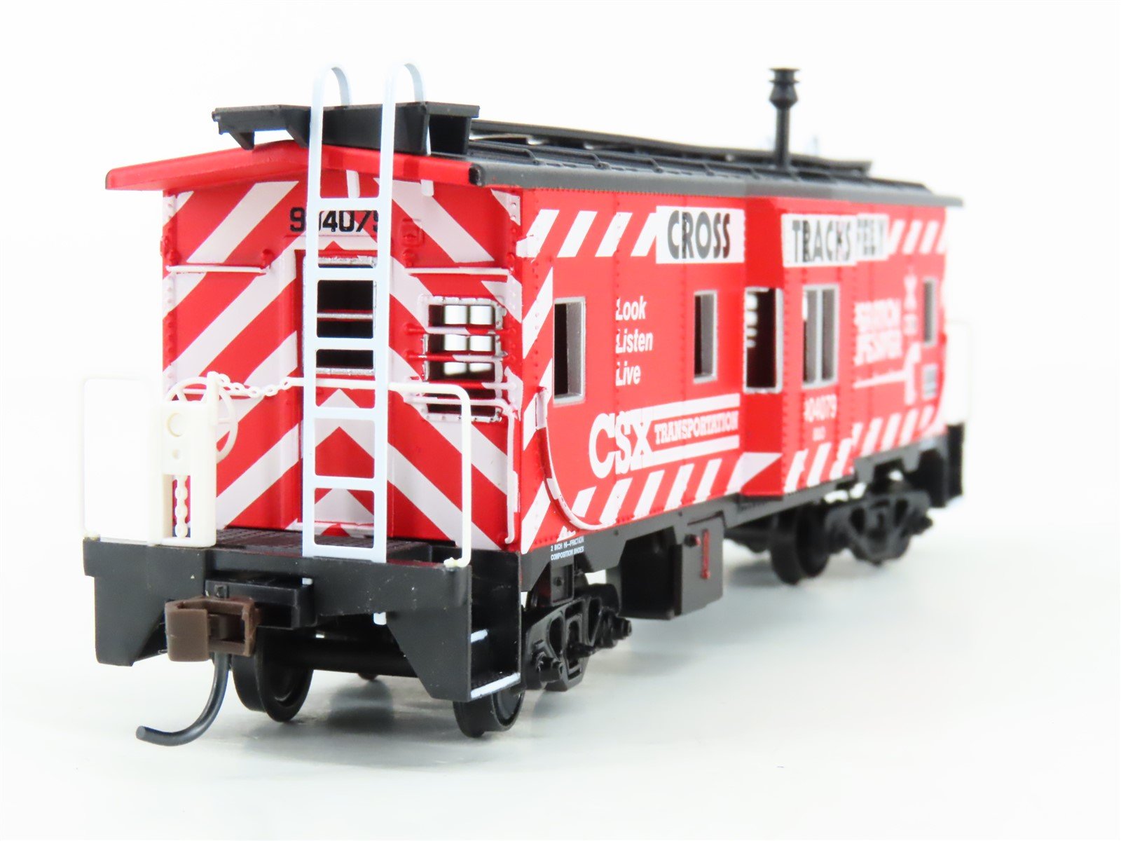 HO Scale Athearn 7454 CSX-OLS Operation Lifesaver Bay Window Caboose #904079