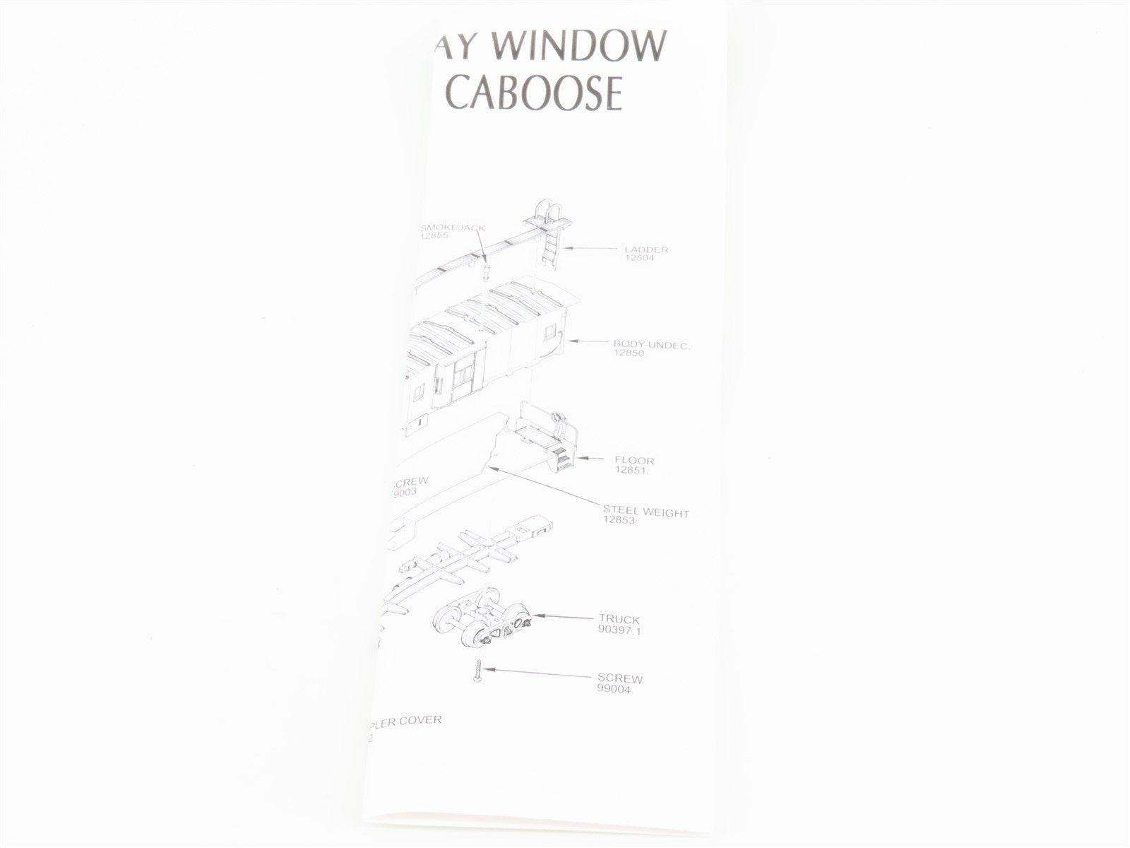 HO Scale Athearn 7454 CSX-OLS Operation Lifesaver Bay Window Caboose #904079