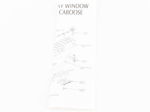 HO Scale Athearn 7454 CSX-OLS Operation Lifesaver Bay Window Caboose #904079