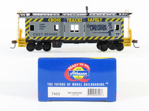HO Athearn 7453 CSXT CSX-ORB Operation Lifesaver Bay Window Caboose #903880