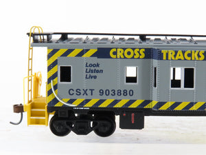 HO Athearn 7453 CSXT CSX-ORB Operation Lifesaver Bay Window Caboose #903880