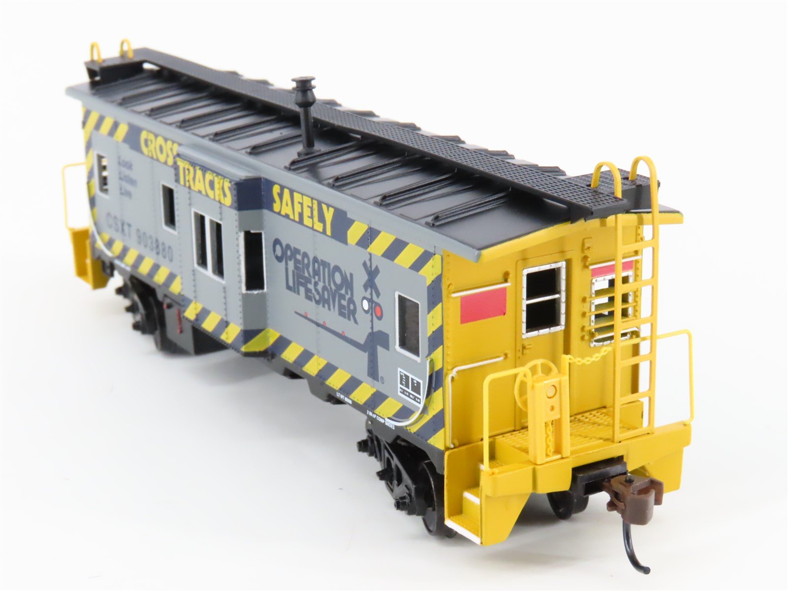 HO Athearn 7453 CSXT CSX-ORB Operation Lifesaver Bay Window Caboose #903880