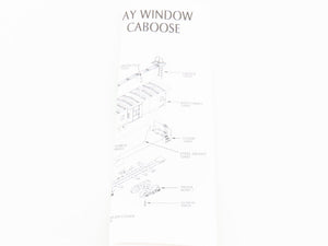 HO Athearn 7453 CSXT CSX-ORB Operation Lifesaver Bay Window Caboose #903880