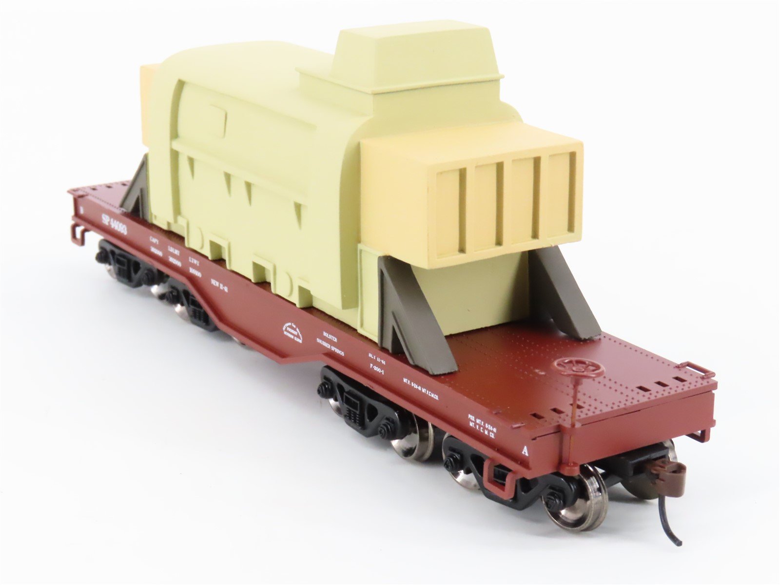 HO Scale Athearn 92150 SP Southern Pacific Heavy Duty Flat Car #44093 w/ Load