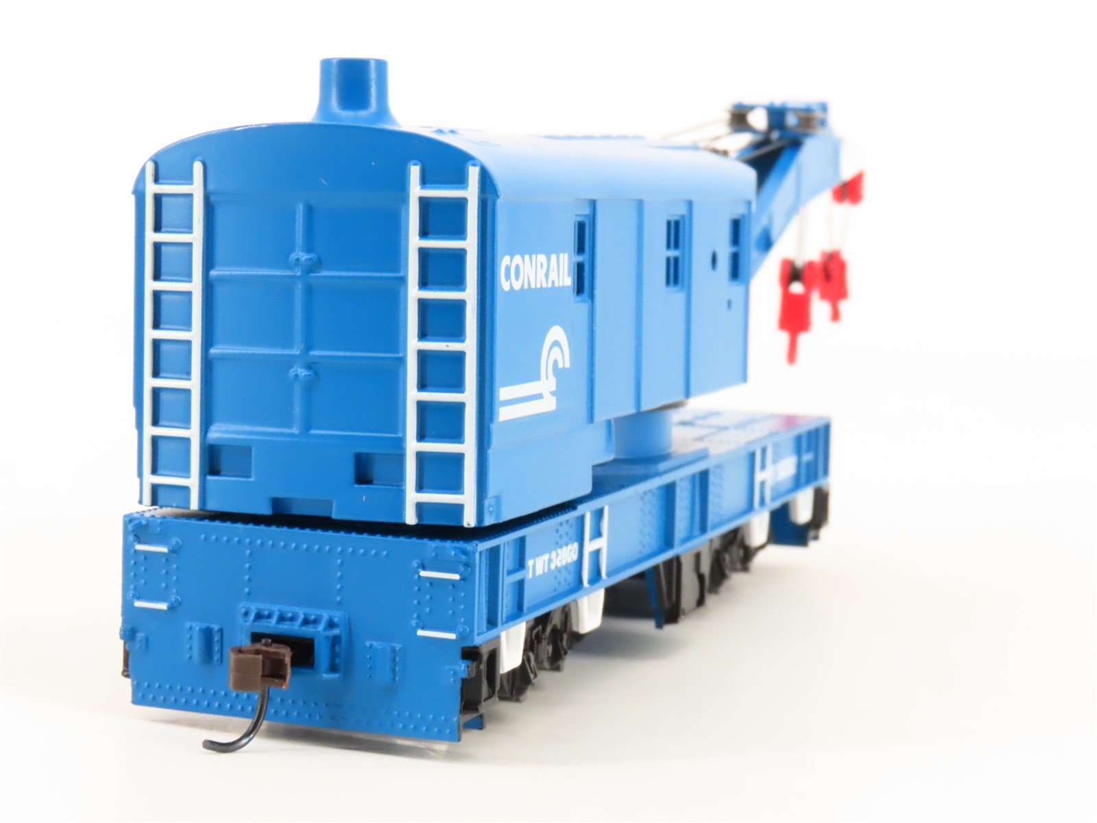HO Scale Athearn 7530 CR Conrail 200-Ton Crane/Tender