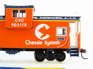 HO Scale Athearn 7513 C&O Chessie System Wide Vision Caboose #903118