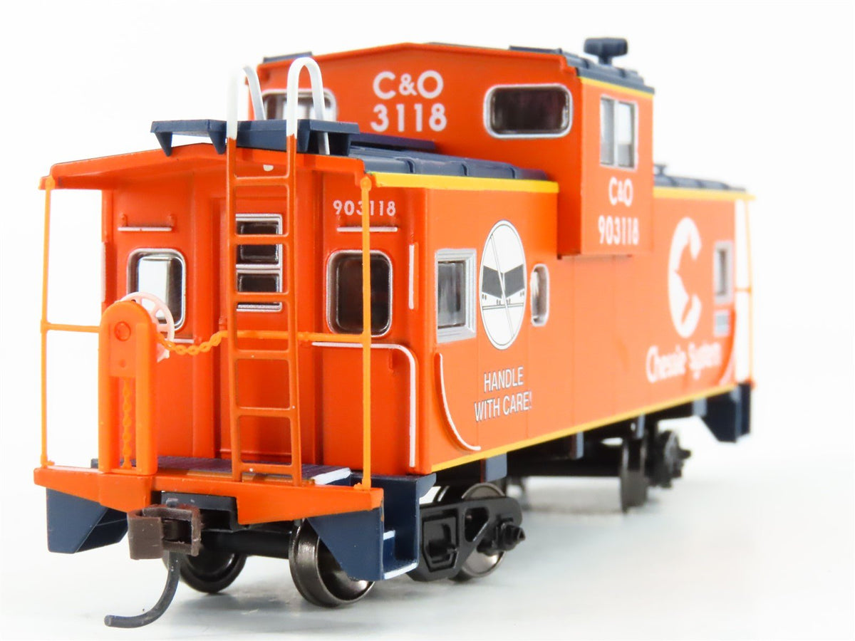 HO Scale Athearn 7513 C&amp;O Chessie System Wide Vision Caboose #903118