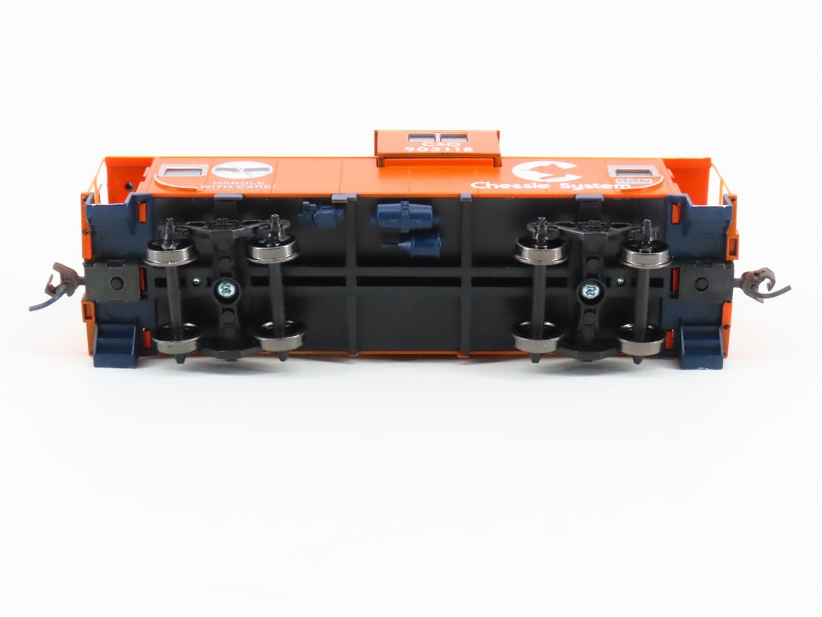 HO Scale Athearn 7513 C&amp;O Chessie System Wide Vision Caboose #903118