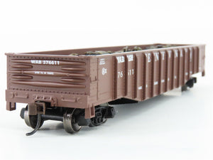 HO Athearn 91432 PRR Pennsylvania/WAB Wabash 50' Gondola #376611 w/ Scrap Load