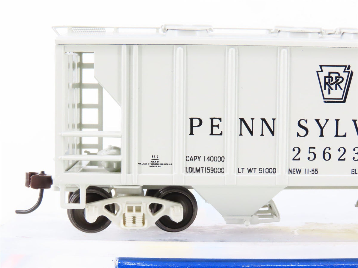 HO Scale Athearn 94366 PRR Pennsylvania 2-Bay Covered Hopper #256238