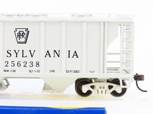 HO Scale Athearn 94366 PRR Pennsylvania 2-Bay Covered Hopper #256238