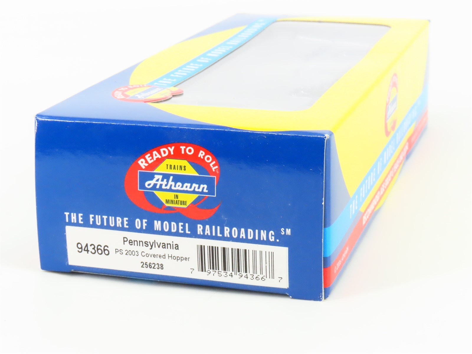 HO Scale Athearn 94366 PRR Pennsylvania 2-Bay Covered Hopper #256238