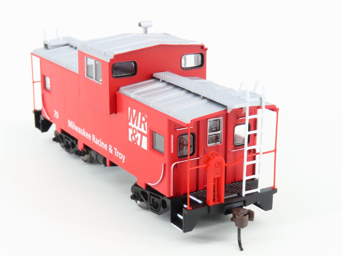 HO Scale Athearn 99058 MR&amp;T Milwaukee Racine &amp; Troy Wide Vision Caboose #70