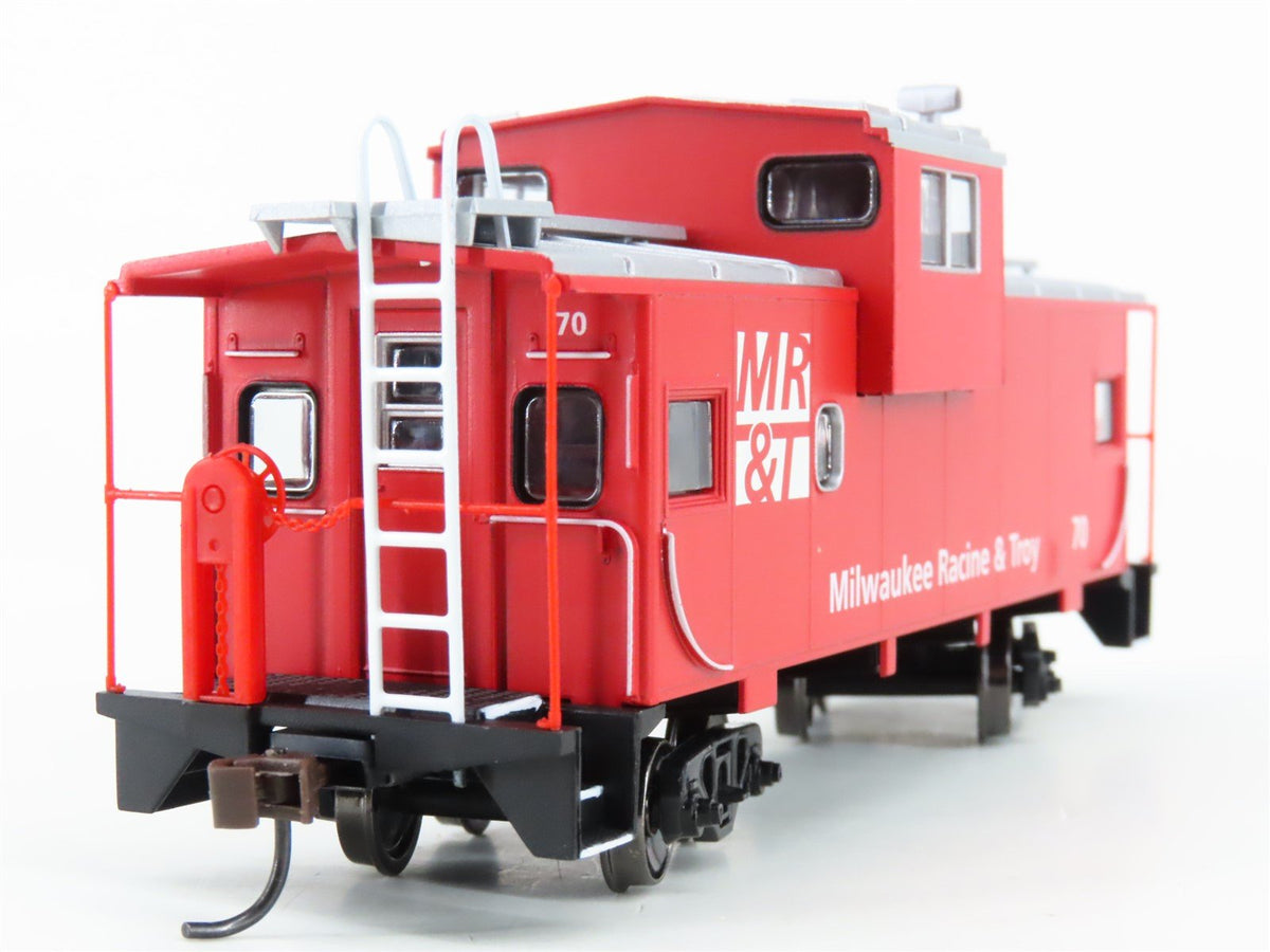 HO Scale Athearn 99058 MR&amp;T Milwaukee Racine &amp; Troy Wide Vision Caboose #70