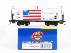 HO Scale Athearn 75178 MKT Bicentennial Wide Vision Caboose 1776-1976