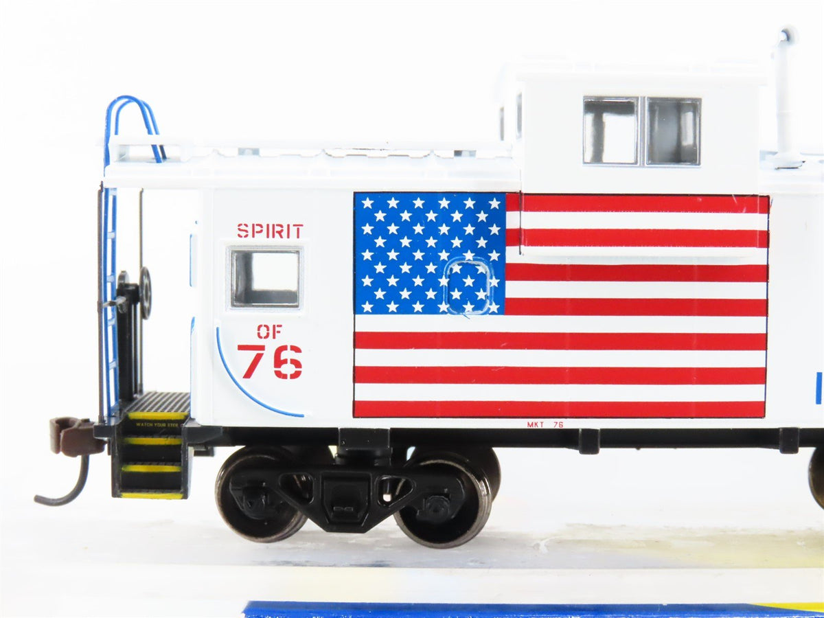HO Scale Athearn 75178 MKT Bicentennial Wide Vision Caboose 1776-1976