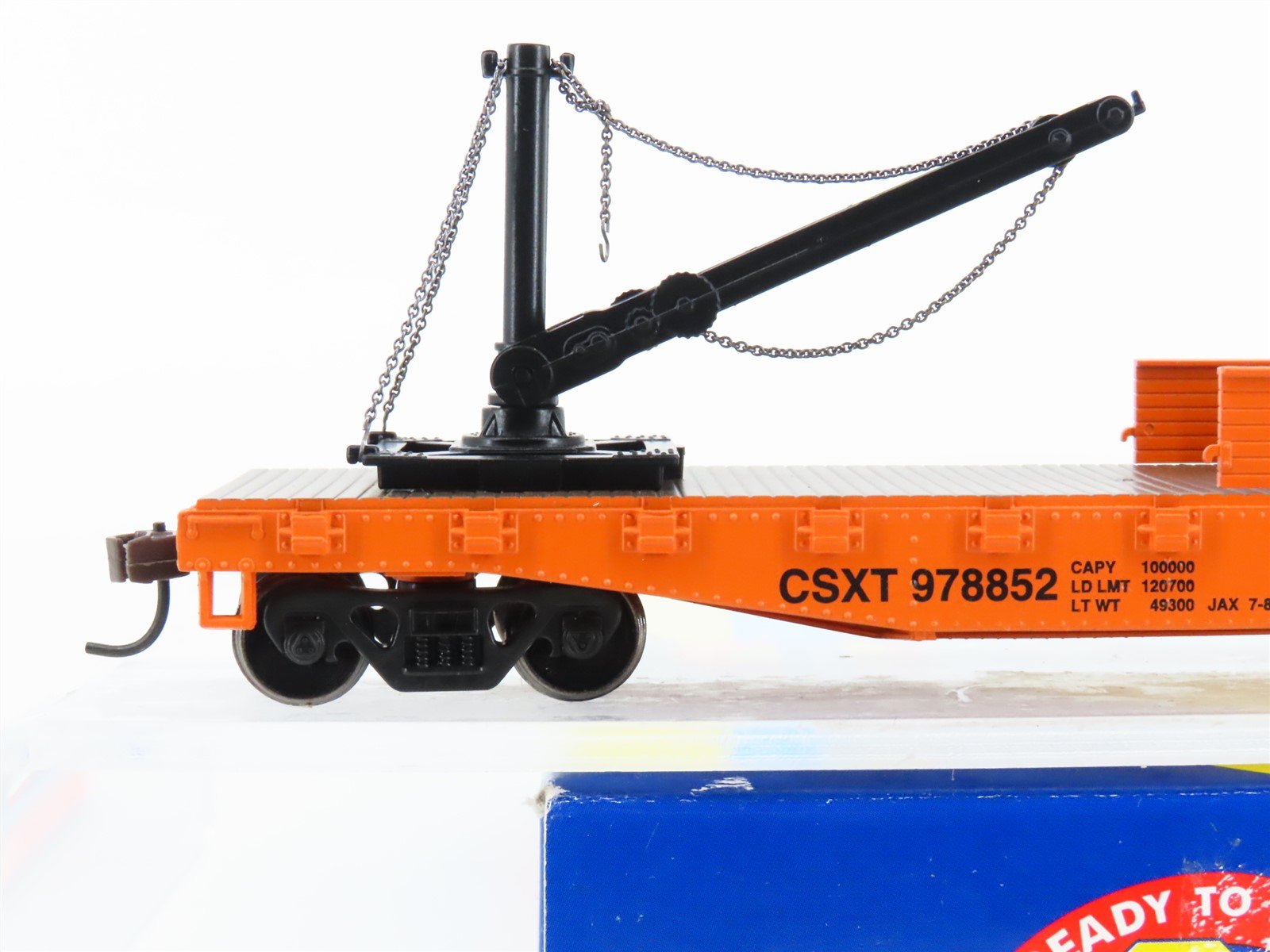 HO Scale Athearn 92225 CSXT CSX Derrick Car #978852