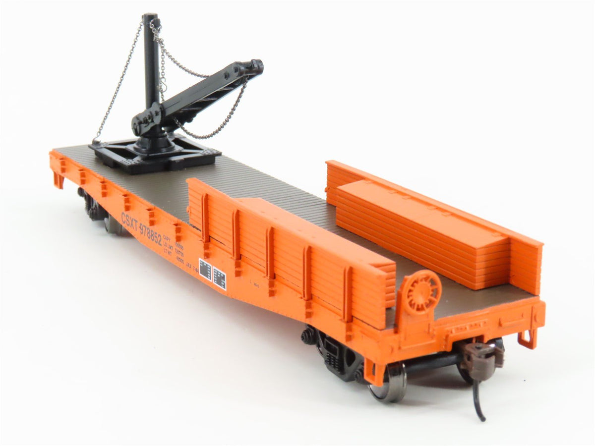HO Scale Athearn 92225 CSXT CSX Derrick Car #978852