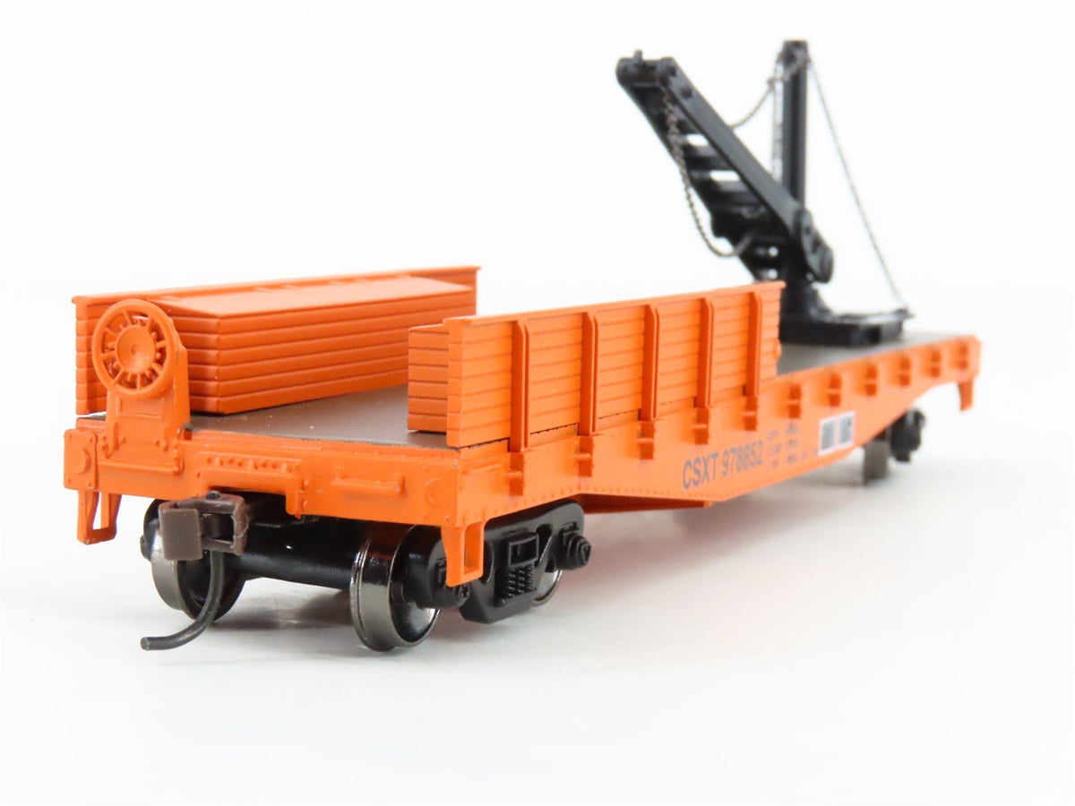 HO Scale Athearn 92225 CSXT CSX Derrick Car #978852
