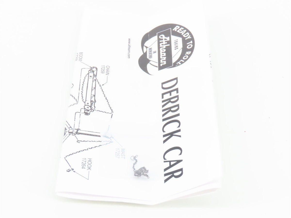 HO Scale Athearn 92225 CSXT CSX Derrick Car #978852