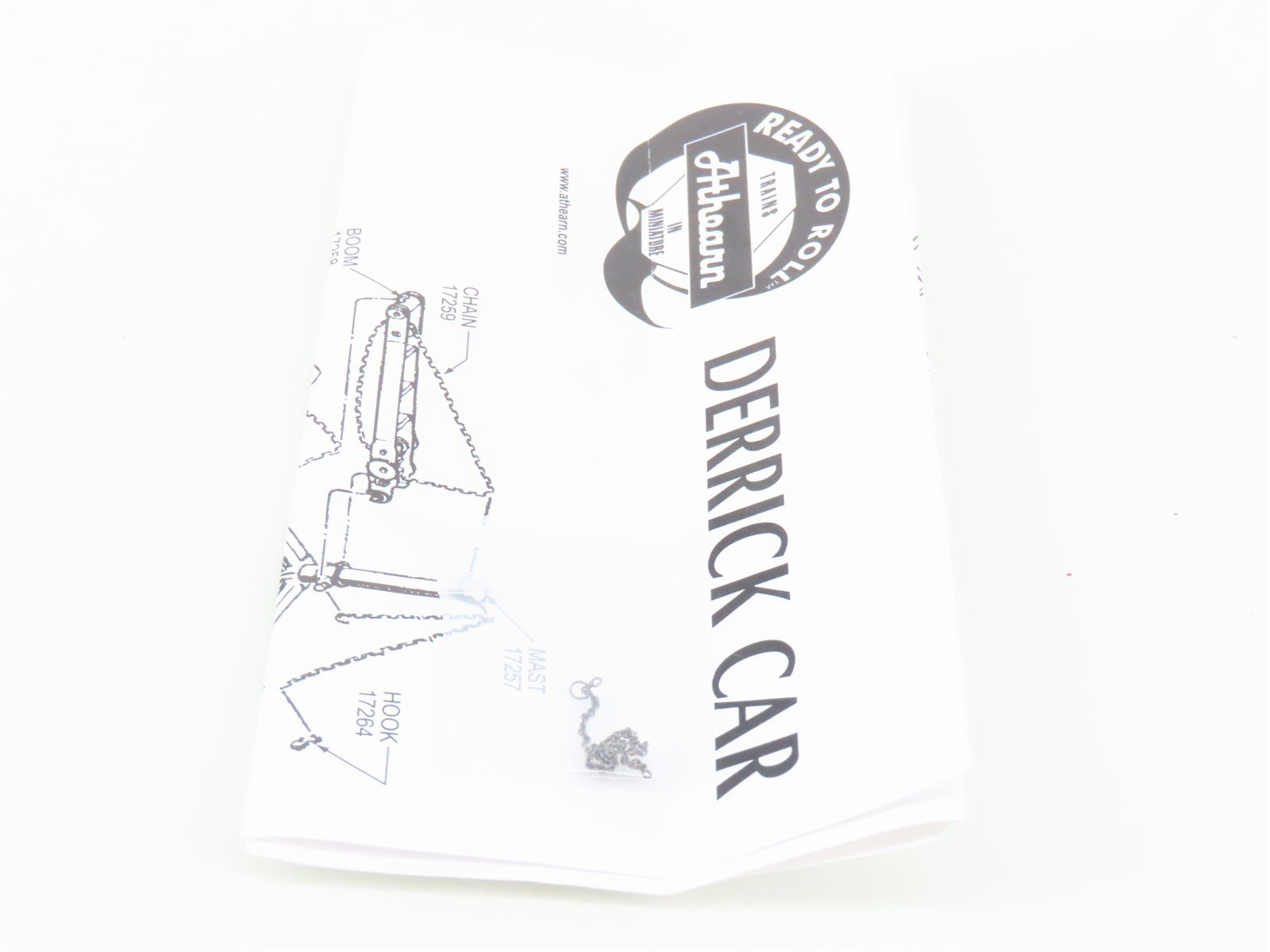 HO Scale Athearn 92225 CSXT CSX Derrick Car #978852