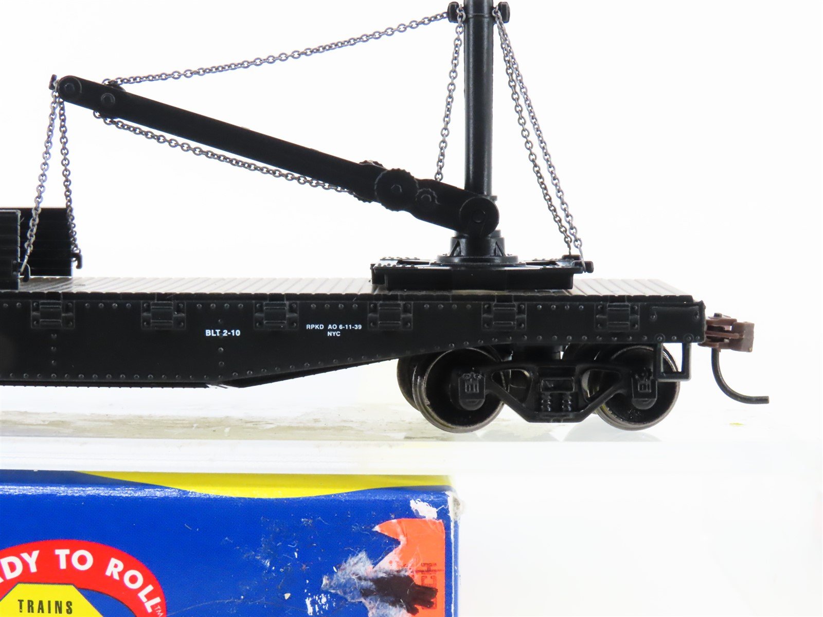 HO Scale Athearn 92237 NYC New York Central Derrick Car #X29214